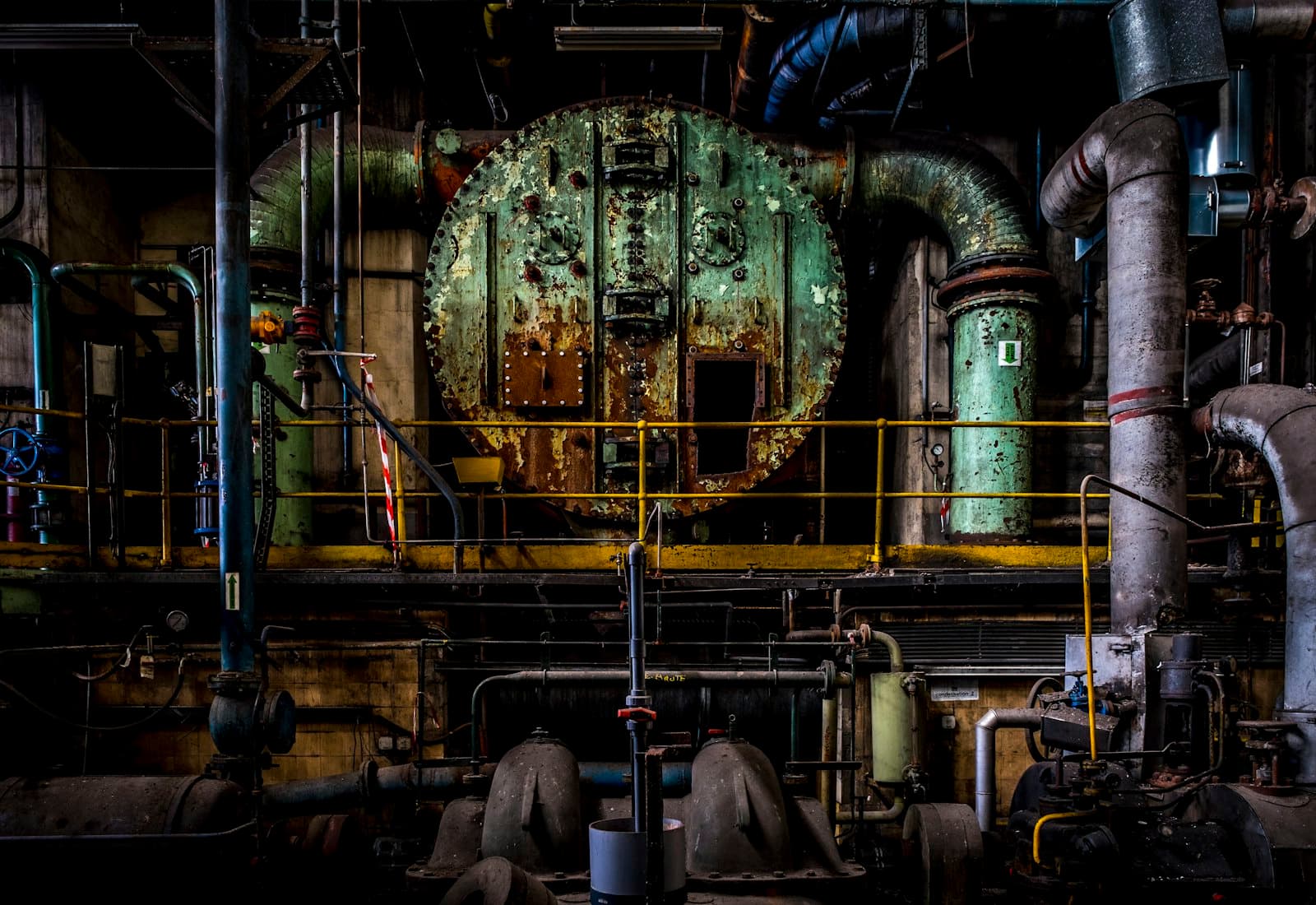 Instalación industrial en operación